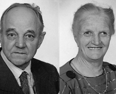 1959: Gründung des Bauunternehmens in Gössendorf durch Maurermeister Anton Hubmann und seiner Gattin Maria.